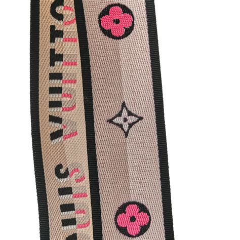 lv jacquard strap